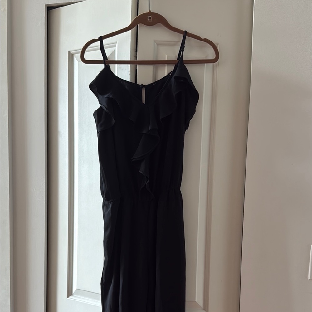 H&M Black Spaghetti Strap Jumpsuit